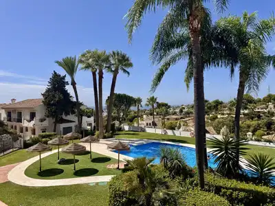 Jardí de Àtic en venda en Mijas amb Aire condicionat, Calefacció i Terrassa