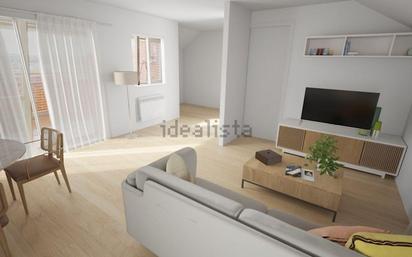 Living room of Attic for sale in Salamanca Capital  with Balcony