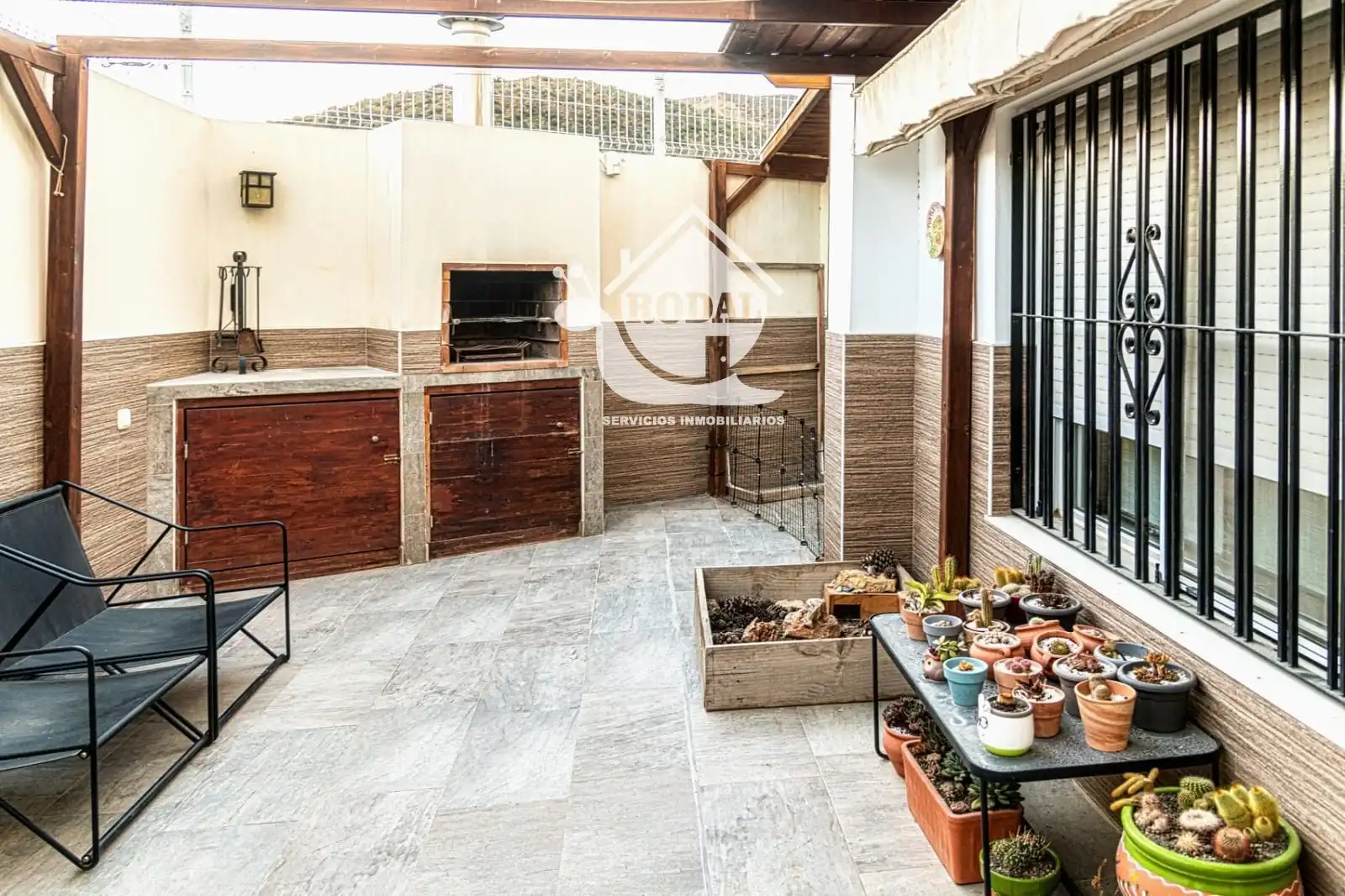 Terraza de Dúplex en venta en Huércal de Almería con Aire acondicionado, Calefacción y Jardín privado