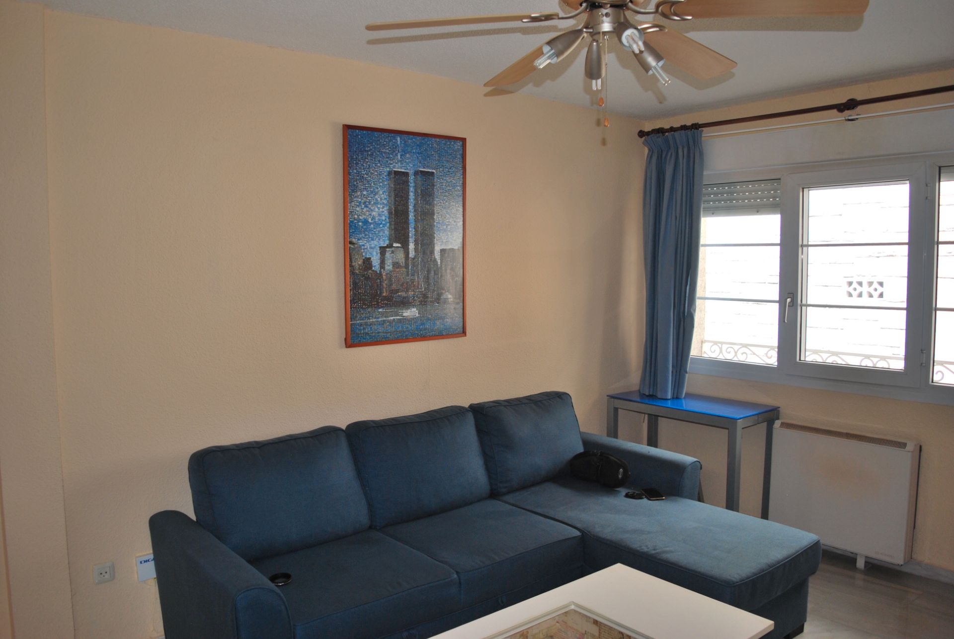 Living room of Flat for sale in Alpedrete  with Heating, Furnished and Oven