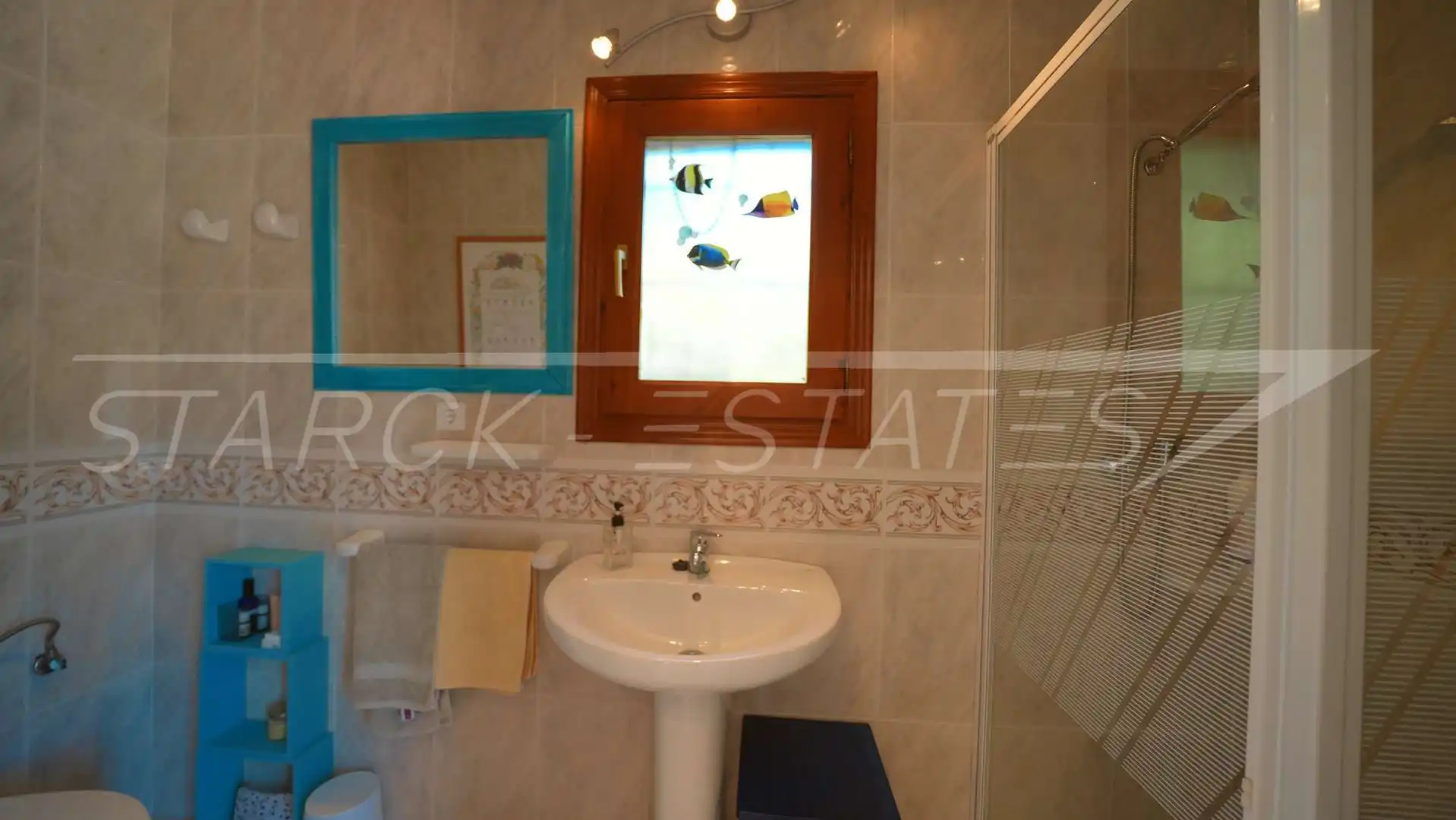 Baño de Casa o chalet en venta en La Vall d'Ebo con Aire acondicionado, Jardín privado y Piscina