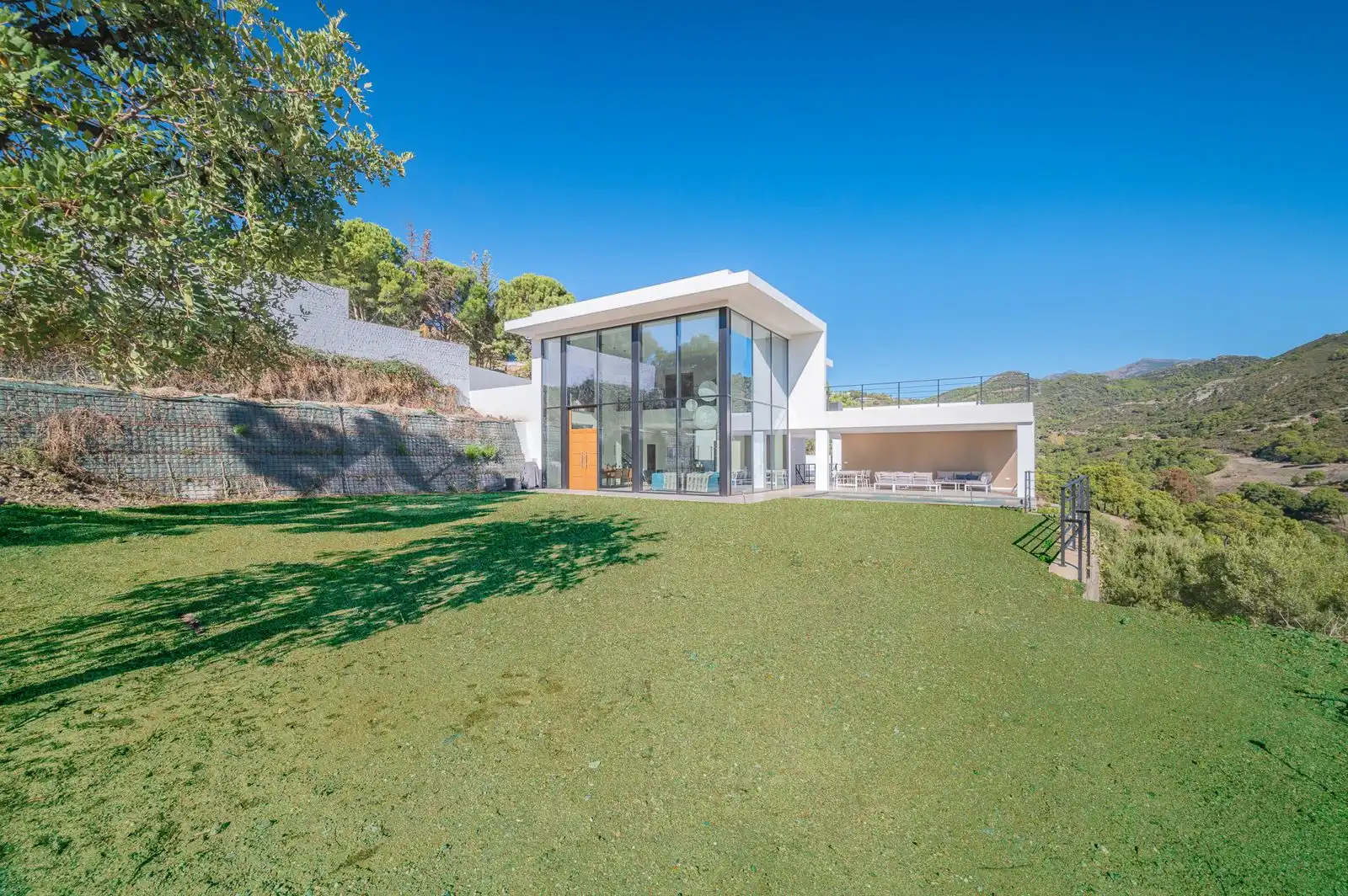 Exterior view of Houses for sale in Málaga  with Air Conditioner, Terrace and Swimming Pool