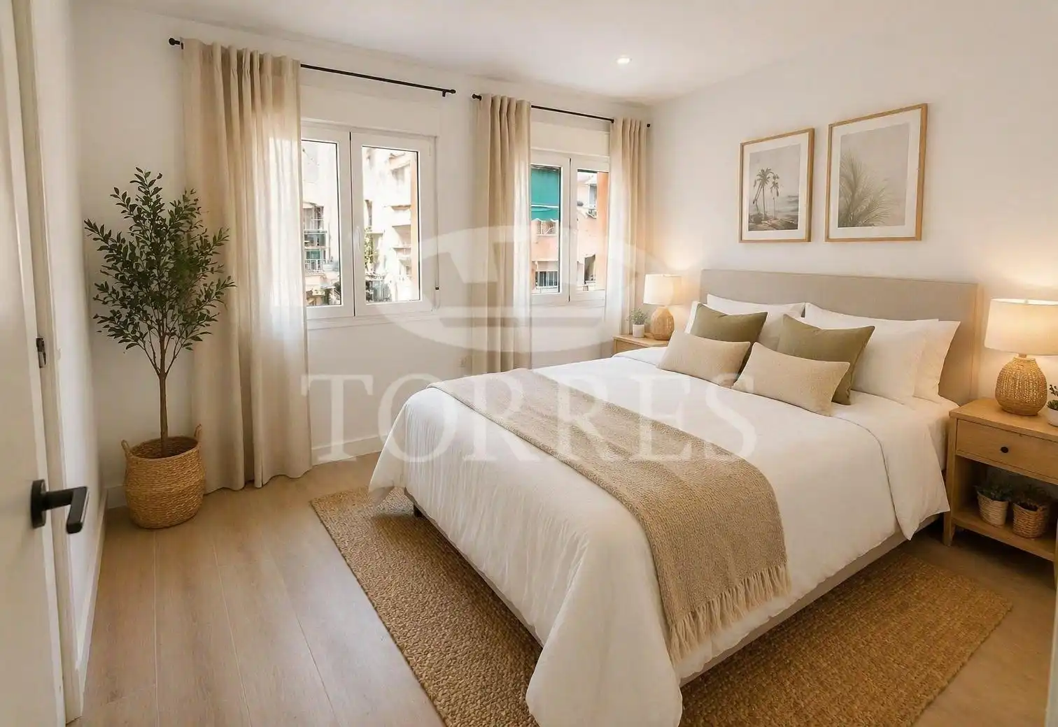 Bedroom of Flat for sale in Málaga  with Air Conditioner