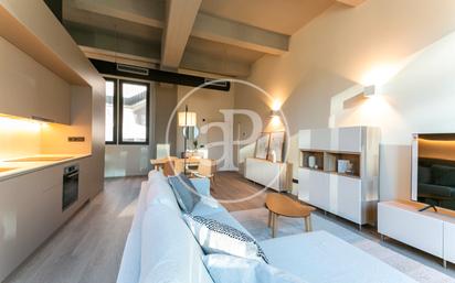 Living room of Flat to rent in  Barcelona Capital  with Air Conditioner