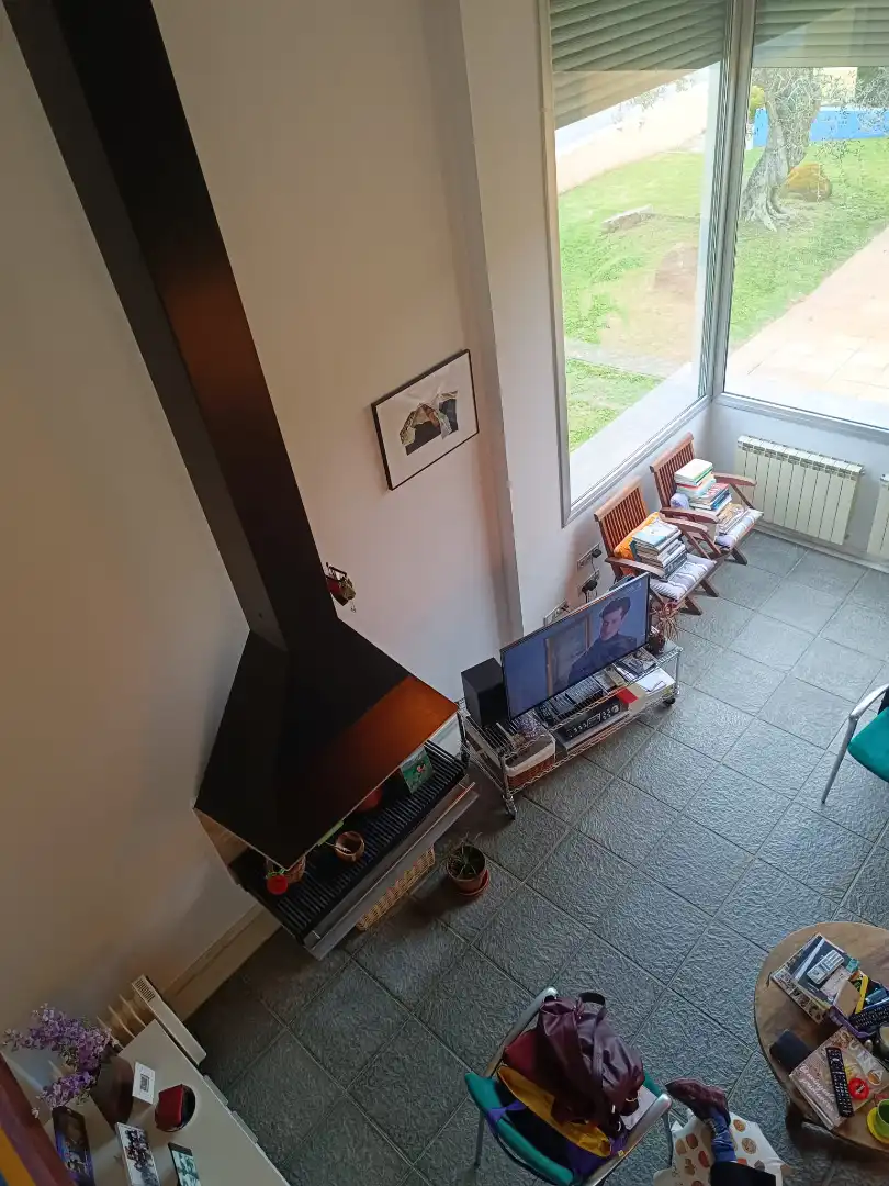 Living room of Houses for sale in Sant Esteve de Palautordera  with Air Conditioner, Heating and Private garden