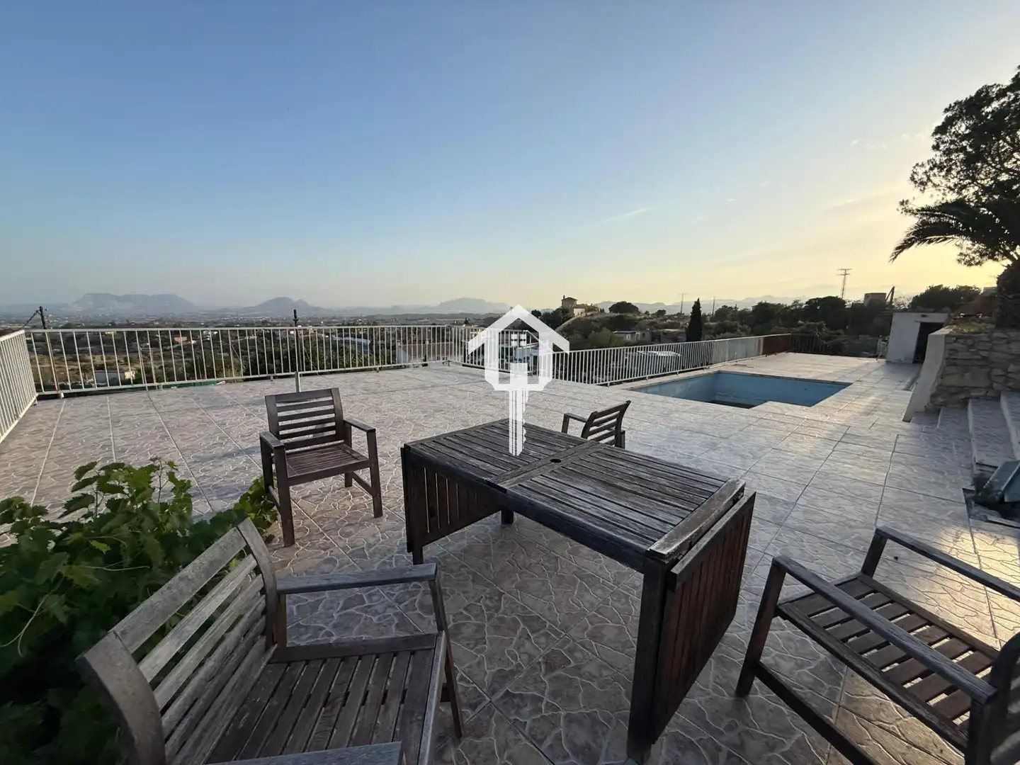 Terrace of Houses for sale in San Vicente del Raspeig / Sant Vicent del Raspeig  with Air Conditioner, Private garden and Terrace