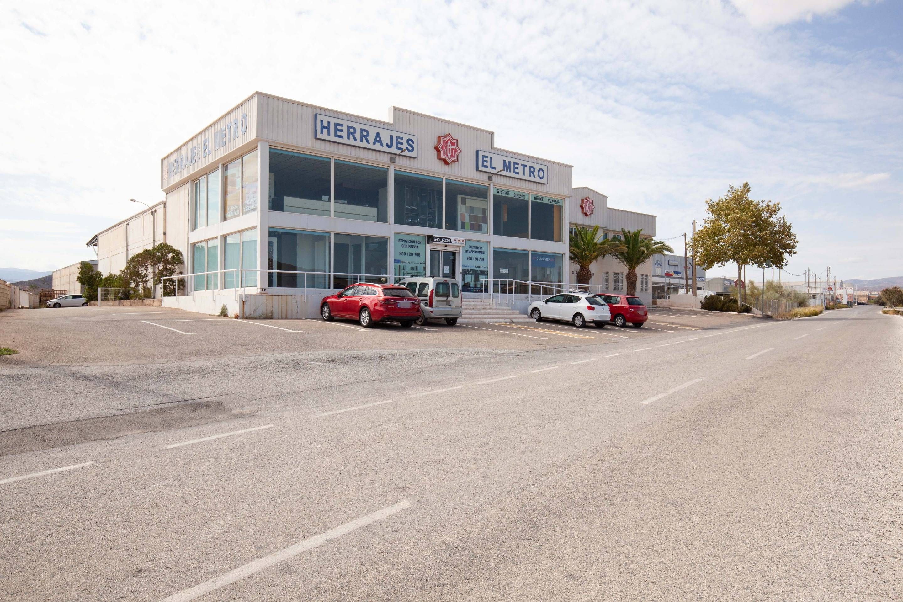 Exterior view of Industrial buildings for sale in Albox