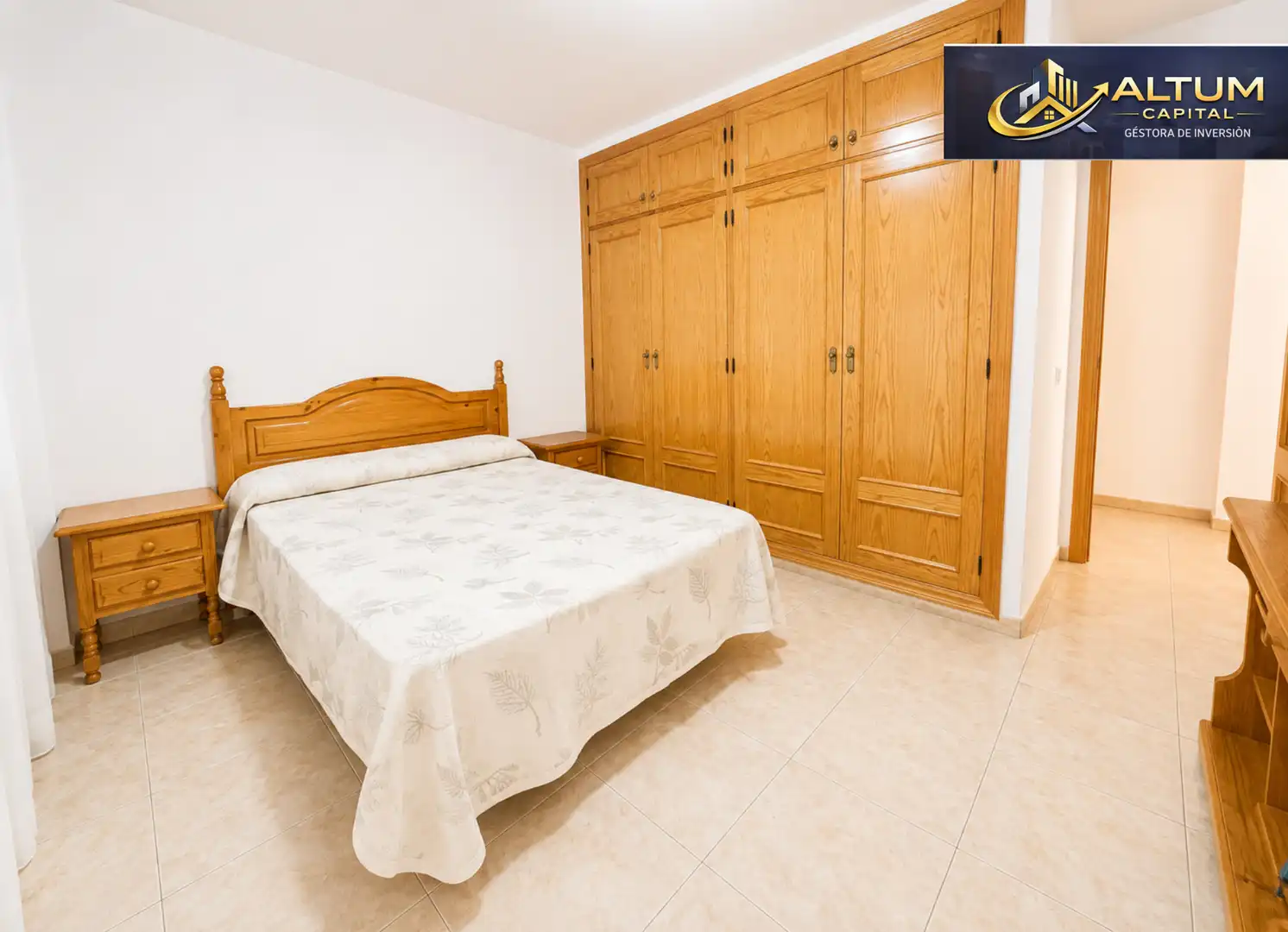 Bedroom of Flat for sale in Arona  with Storage room, Furnished and Washing machine