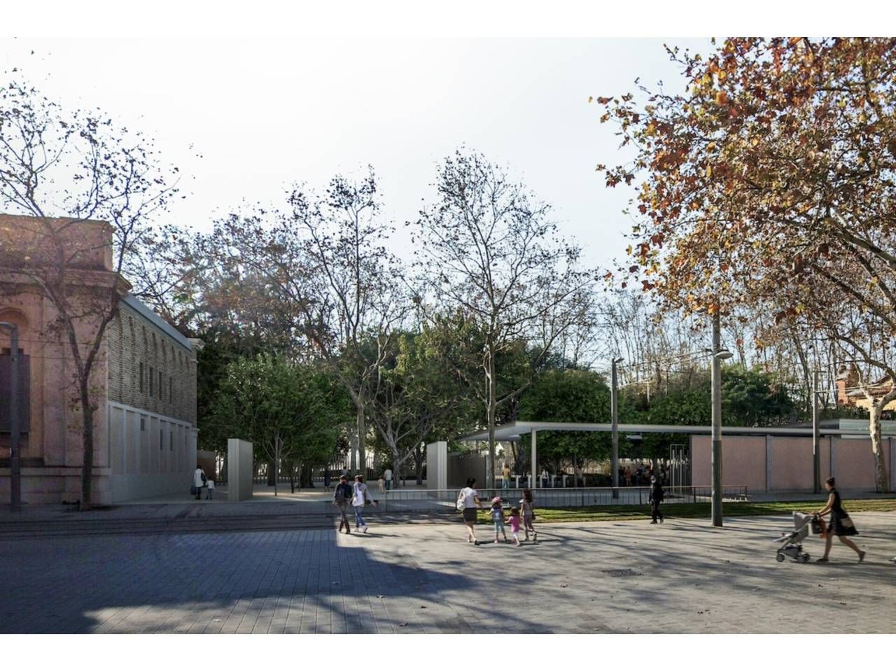 Vista exterior de Dúplex en venda en  Barcelona Capital amb Calefacció, Parquet i Terrassa