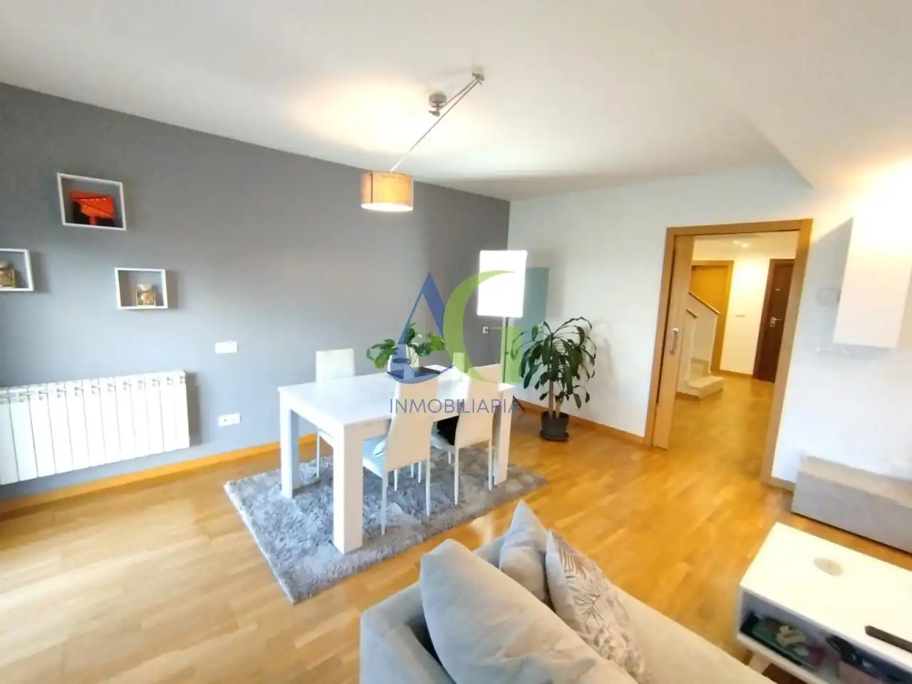 Sala de estar de Casa o chalet en venta en San Andrés del Rabanedo con Calefacción, Terraza y Trastero