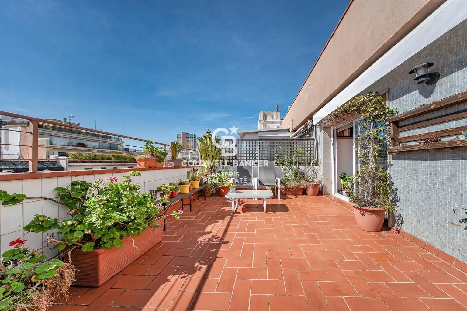 Terrace of Attic for sale in  Barcelona Capital  with Air Conditioner, Heating and Parquet flooring