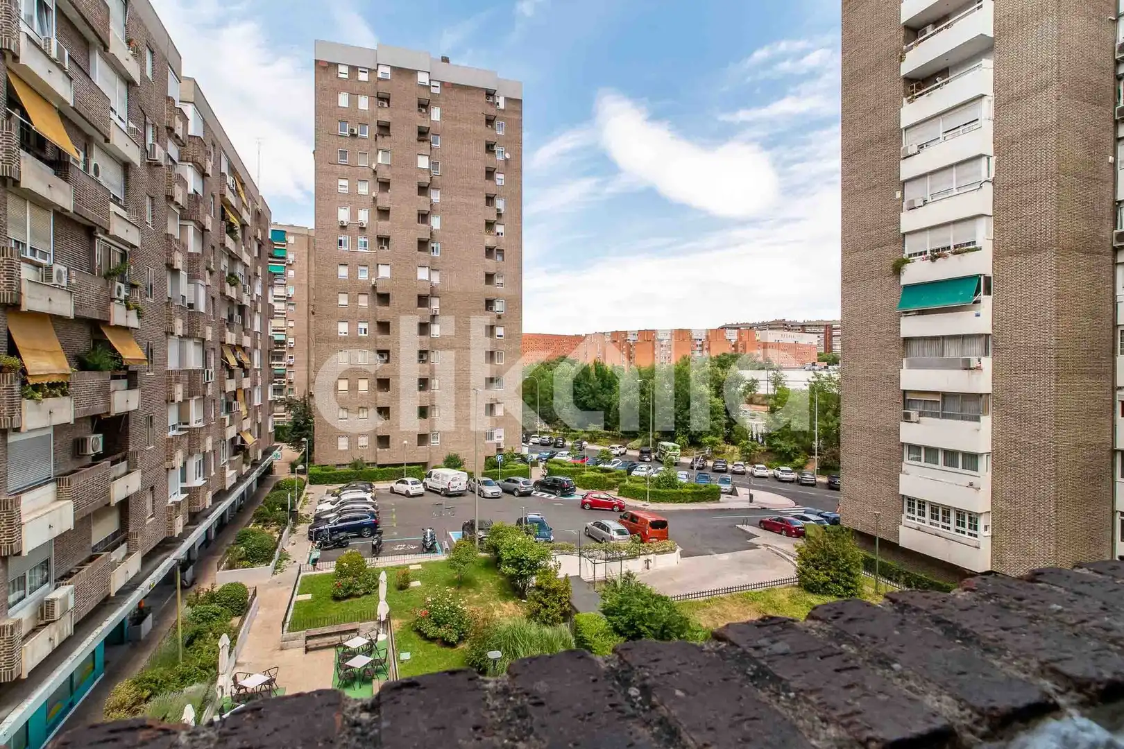 Exterior view of Flat for sale in Madrid  with Air Conditioner, Heating and Private garden
