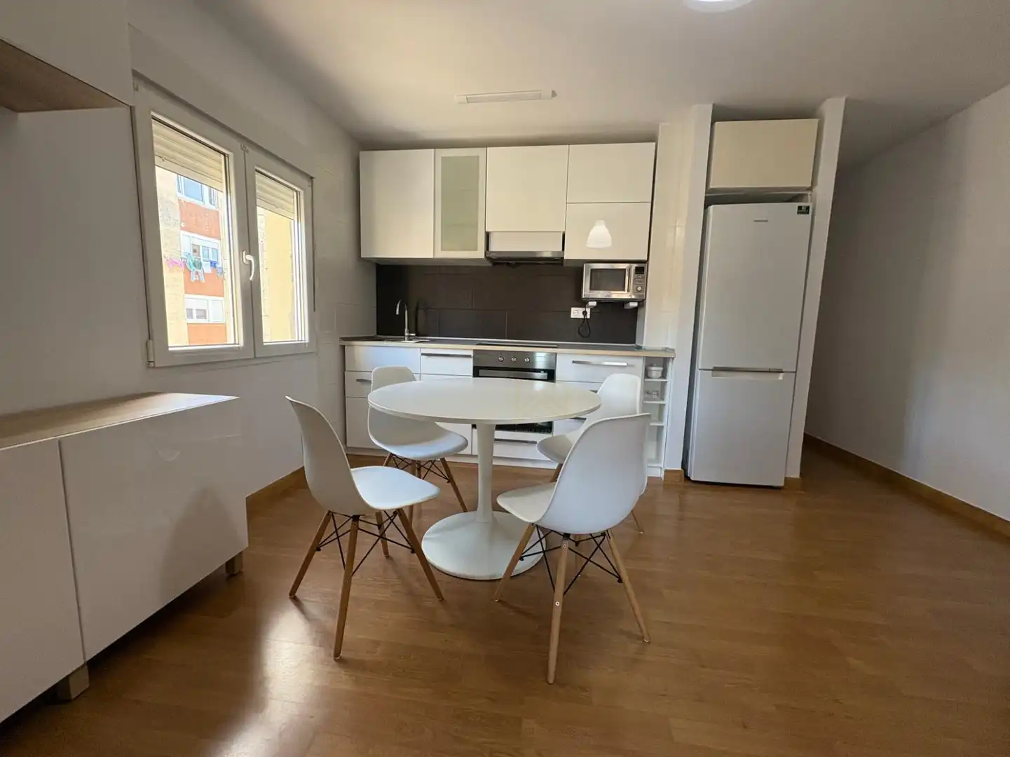 Kitchen of Flat for rent in Santa María de Cayón  with Heating, Storage room and Furnished