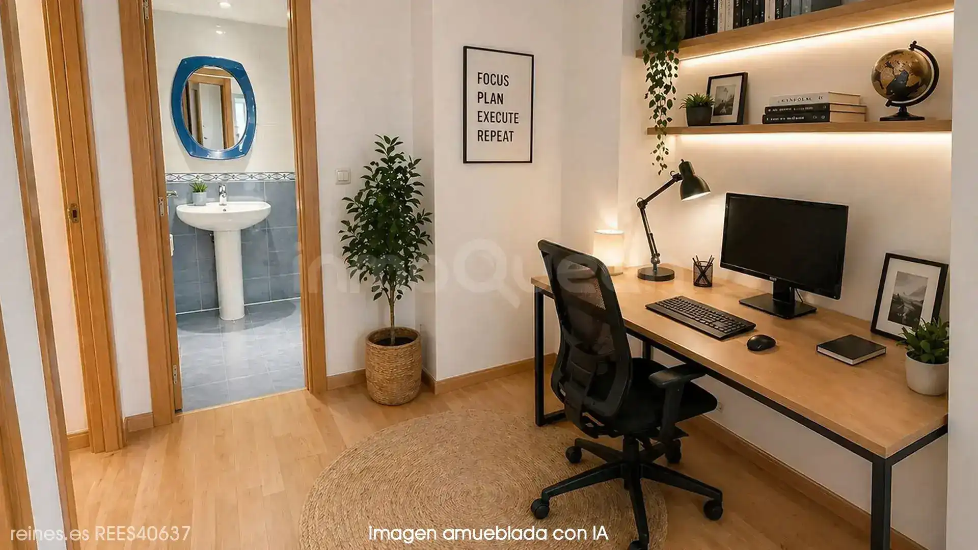 Flat for sale in La Puebla de Alfindén  with Heating and Terrace