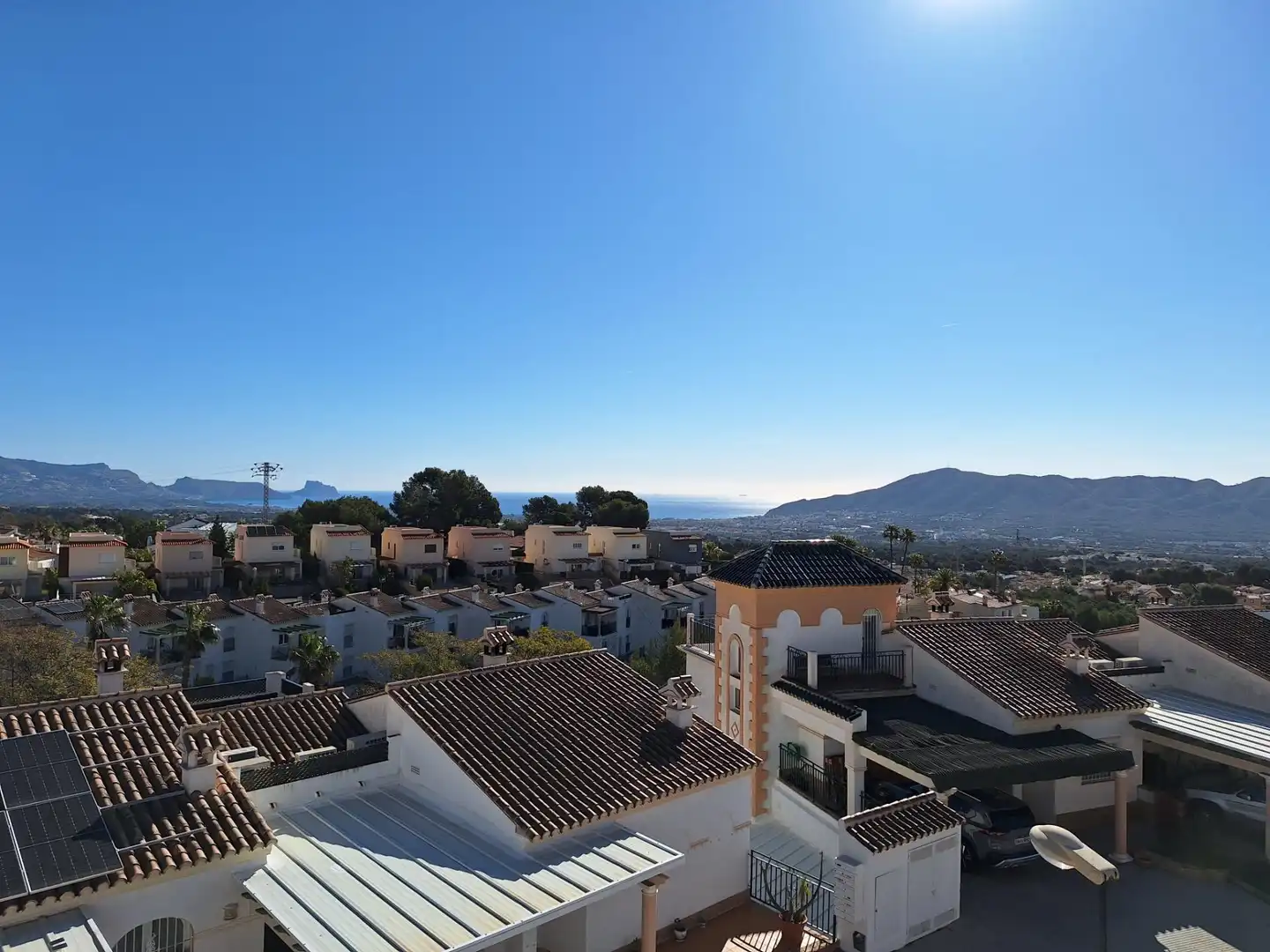 Exterior view of Houses for sale in La Nucia  with Air Conditioner, Heating and Private garden