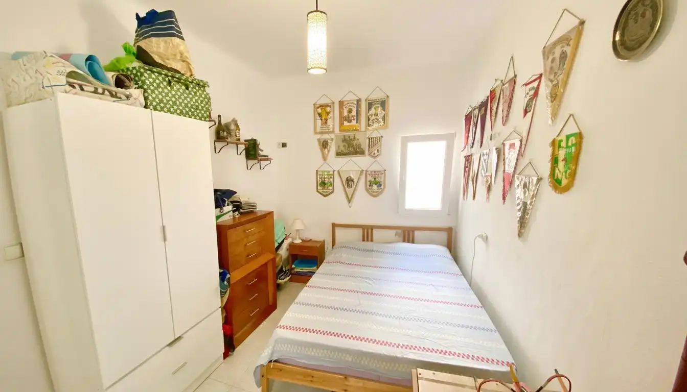 Bedroom of Flat for sale in  Palma de Mallorca  with Terrace, Storage room and Furnished