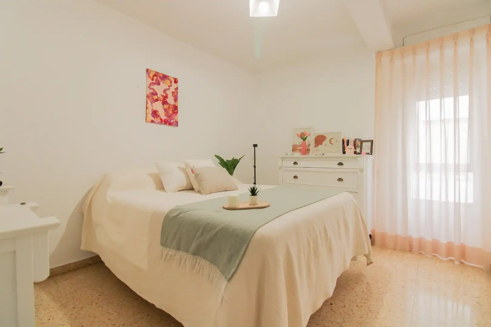 Bedroom of Flat for sale in La Pobla de Farnals  with Air Conditioner and Balcony