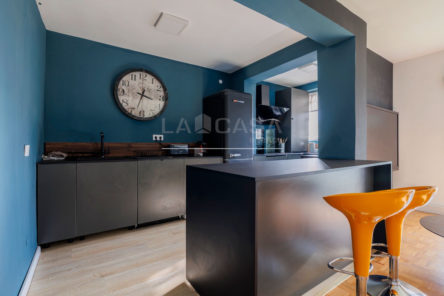 Kitchen of Flat for sale in  Madrid Capital  with Heating and Storage room