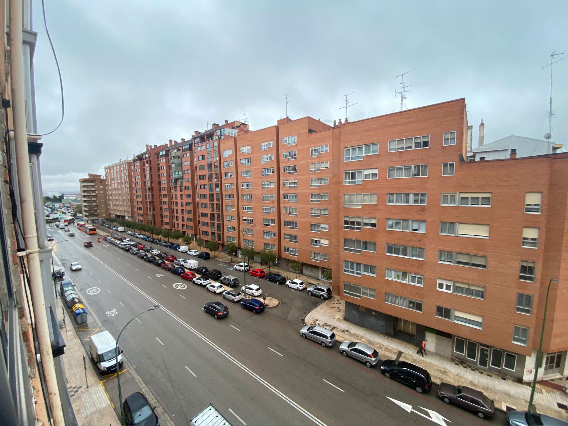 Exterior view of Flat for sale in Burgos Capital  with Heating, Parquet flooring and Terrace