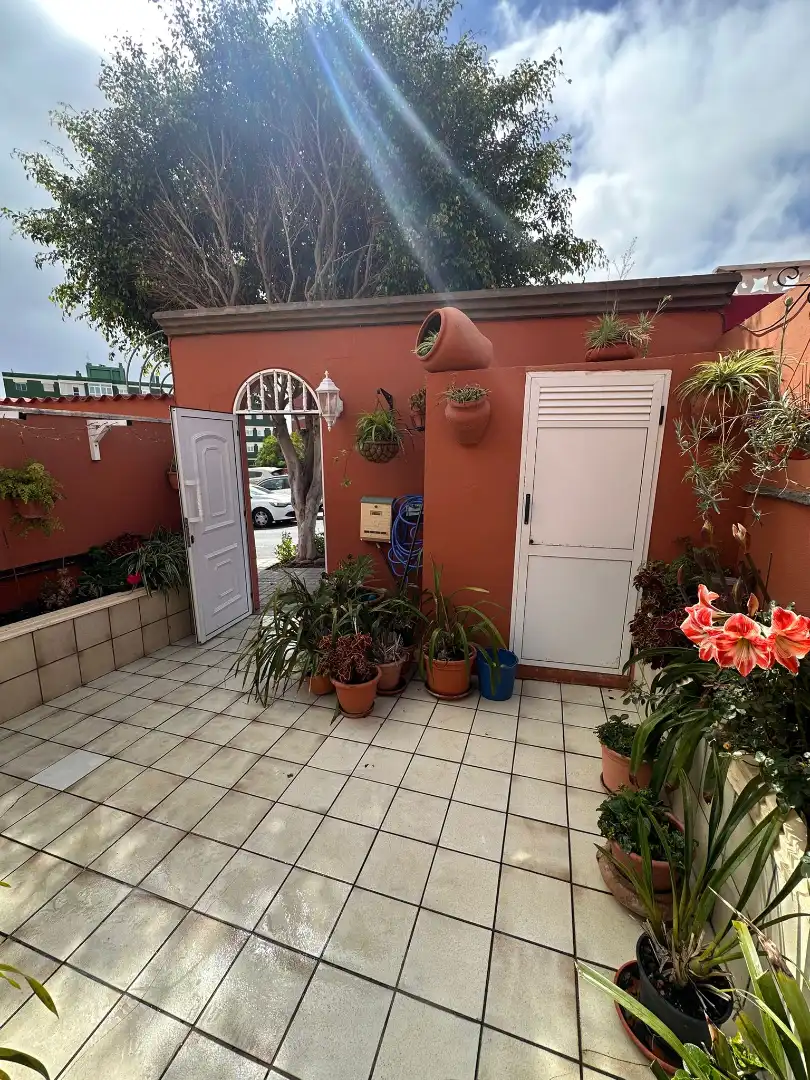 Jardín de Casa adosada en venta en Las Palmas de Gran Canaria con Aire acondicionado, Jardín privado y Terraza