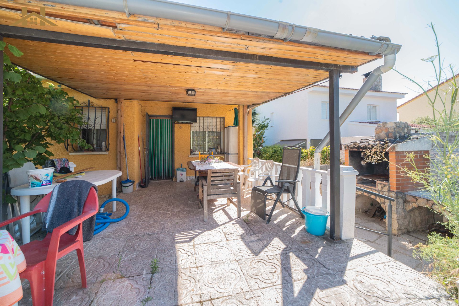 Jardí de Casa o xalet en venda en Casarrubios del Monte amb Calefacció, Jardí privat i Terrassa