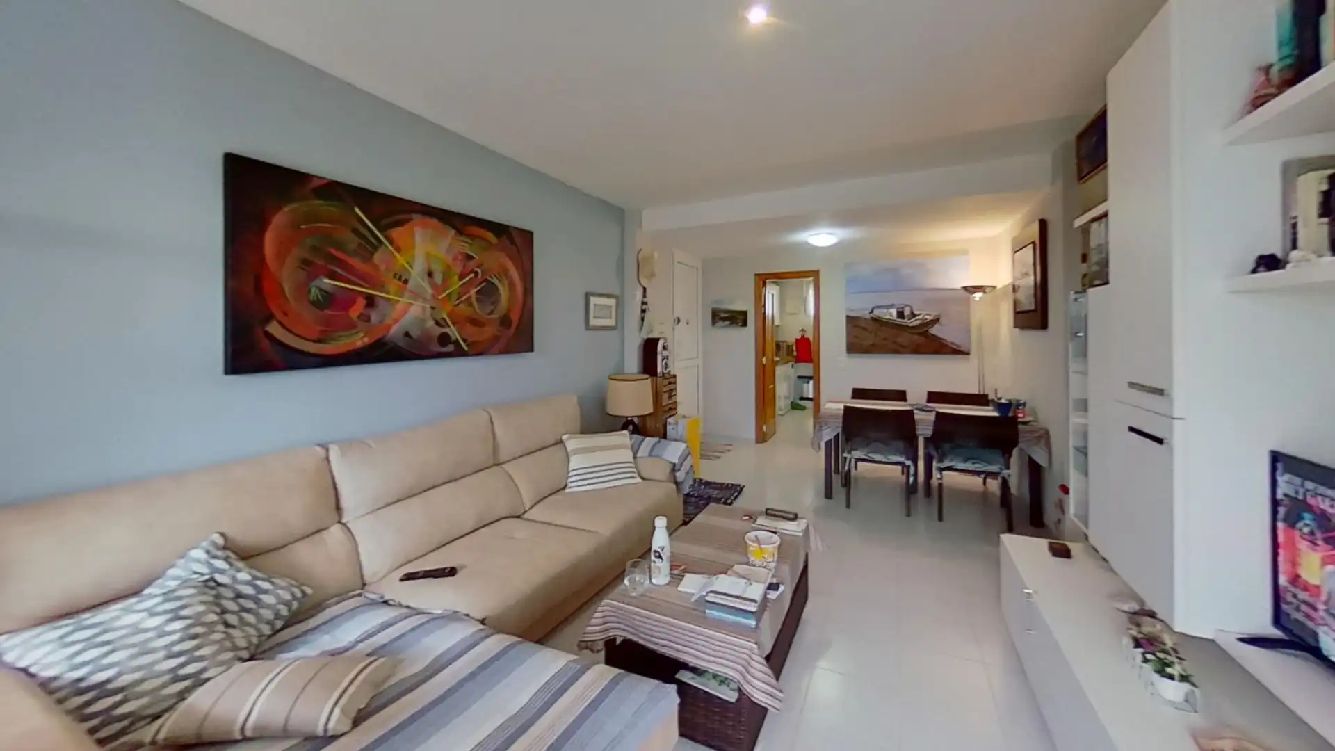 Living room of Apartments for sale in Vinaròs  with Private garden, Terrace and Furnished