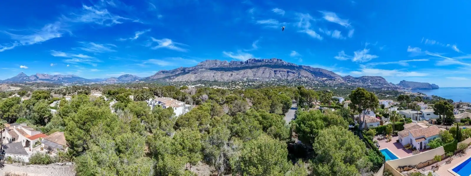 Vista exterior de Residencial en venta en Altea
