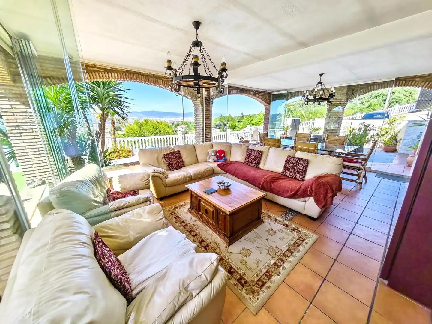 Wohnzimmer von Haus oder Chalet zum Verkauf in Alhaurín de la Torre mit Privatgarten, Terrasse und Abstellraum