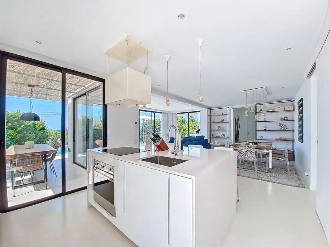 Kitchen of Houses for sale in Sant Josep de sa Talaia  with Air Conditioner, Heating and Terrace