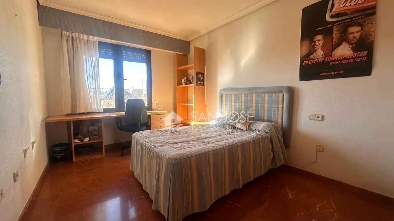 Bedroom of Flat for sale in Aspe  with Air Conditioner and Storage room