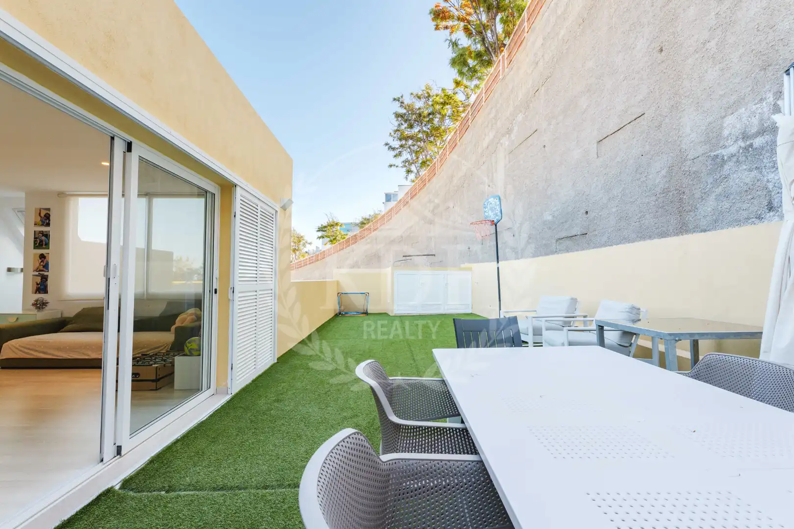 Terrassa de Casa adosada en venda en Santa Cruz de Tenerife amb Jardí privat, Terrassa i Moblat