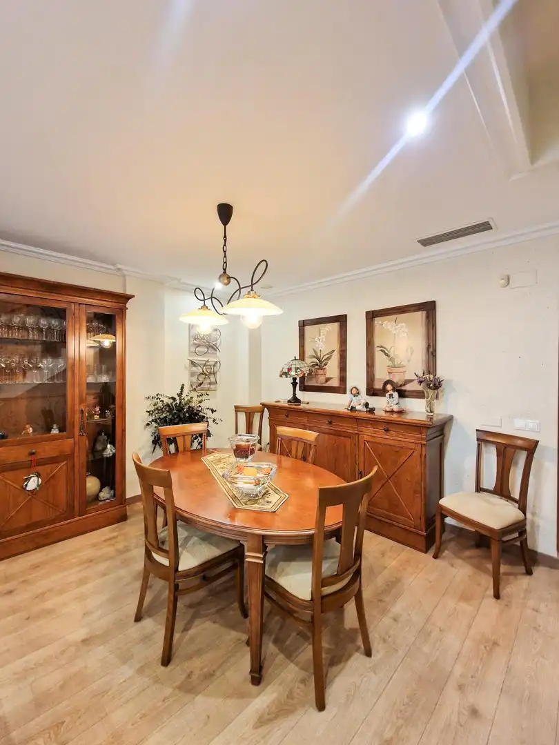Dining room of Houses for sale in Elche / Elx  with Air Conditioner, Heating and Private garden
