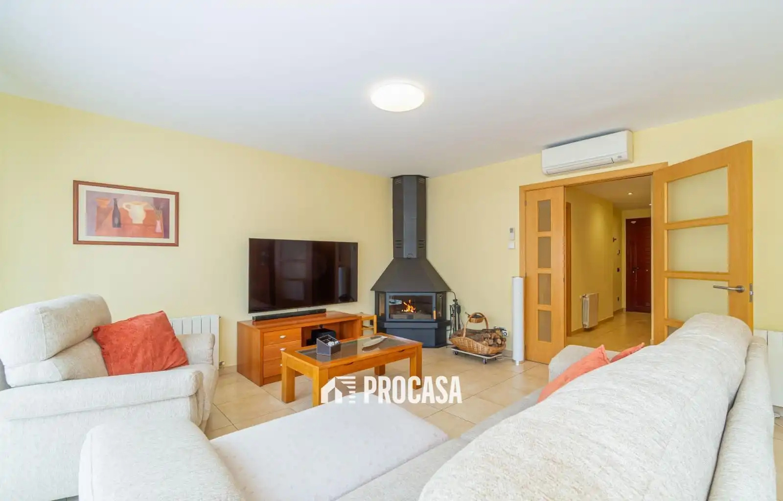 Living room of Houses for sale in Vila-sacra  with Air Conditioner, Heating and Swimming Pool