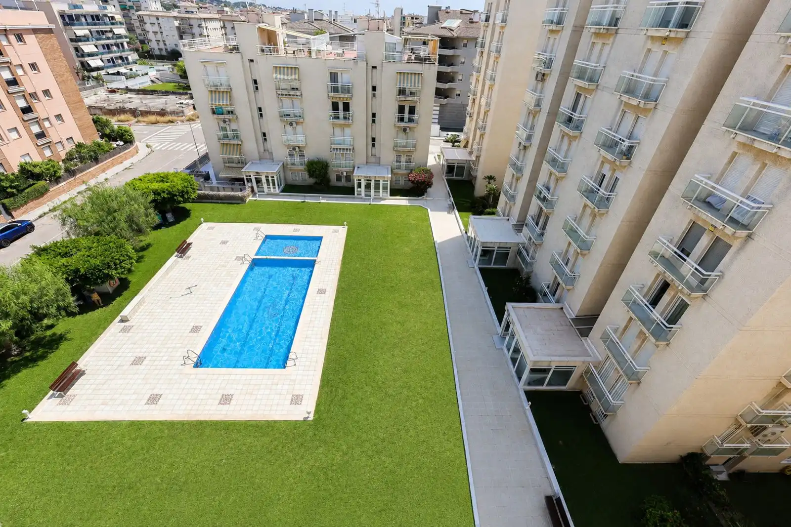 Swimming pool of Attic for sale in Calafell  with Air Conditioner, Heating and Terrace