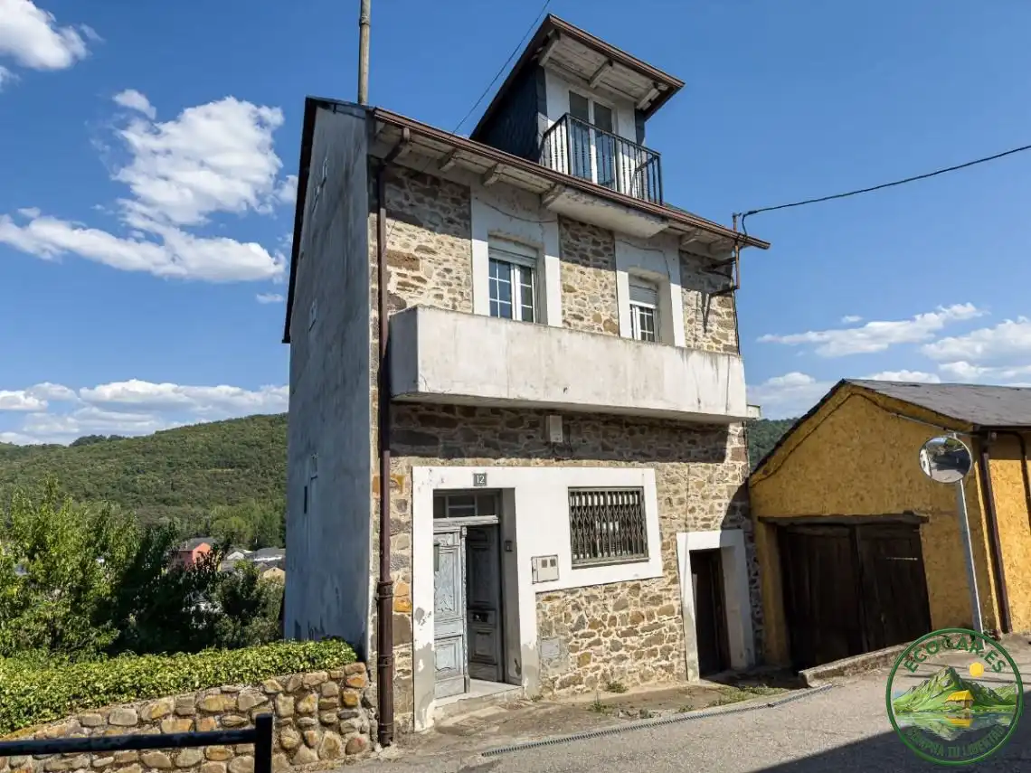 Vista exterior de Casa o chalet en venta en Toreno con Jardín privado