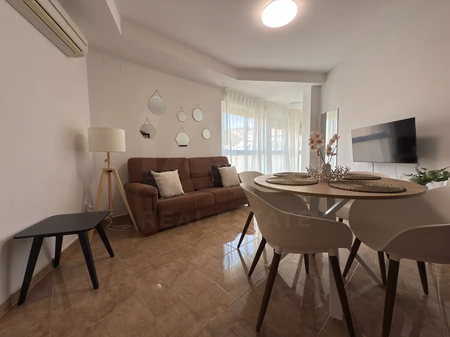 Sala d'estar de Àtic en venda en La Ràpita amb Aire condicionat i Calefacció