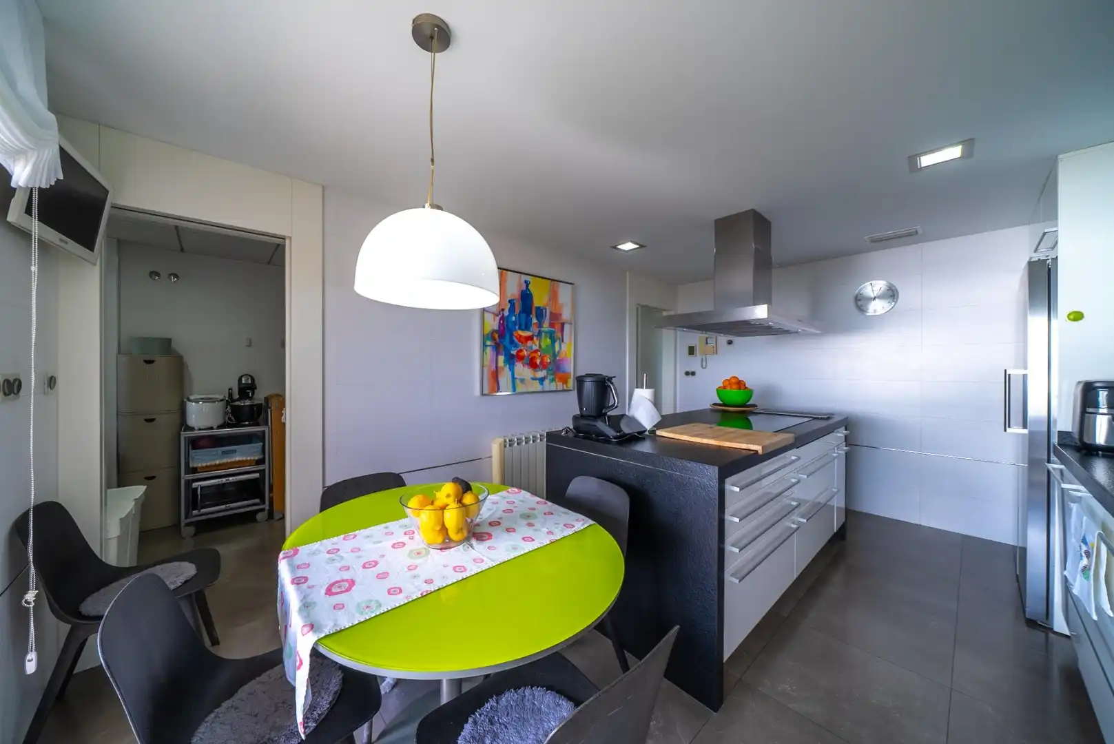 Cocina de Apartamento en venta en Villajoyosa / La Vila Joiosa con Aire acondicionado, Trastero y Amueblado
