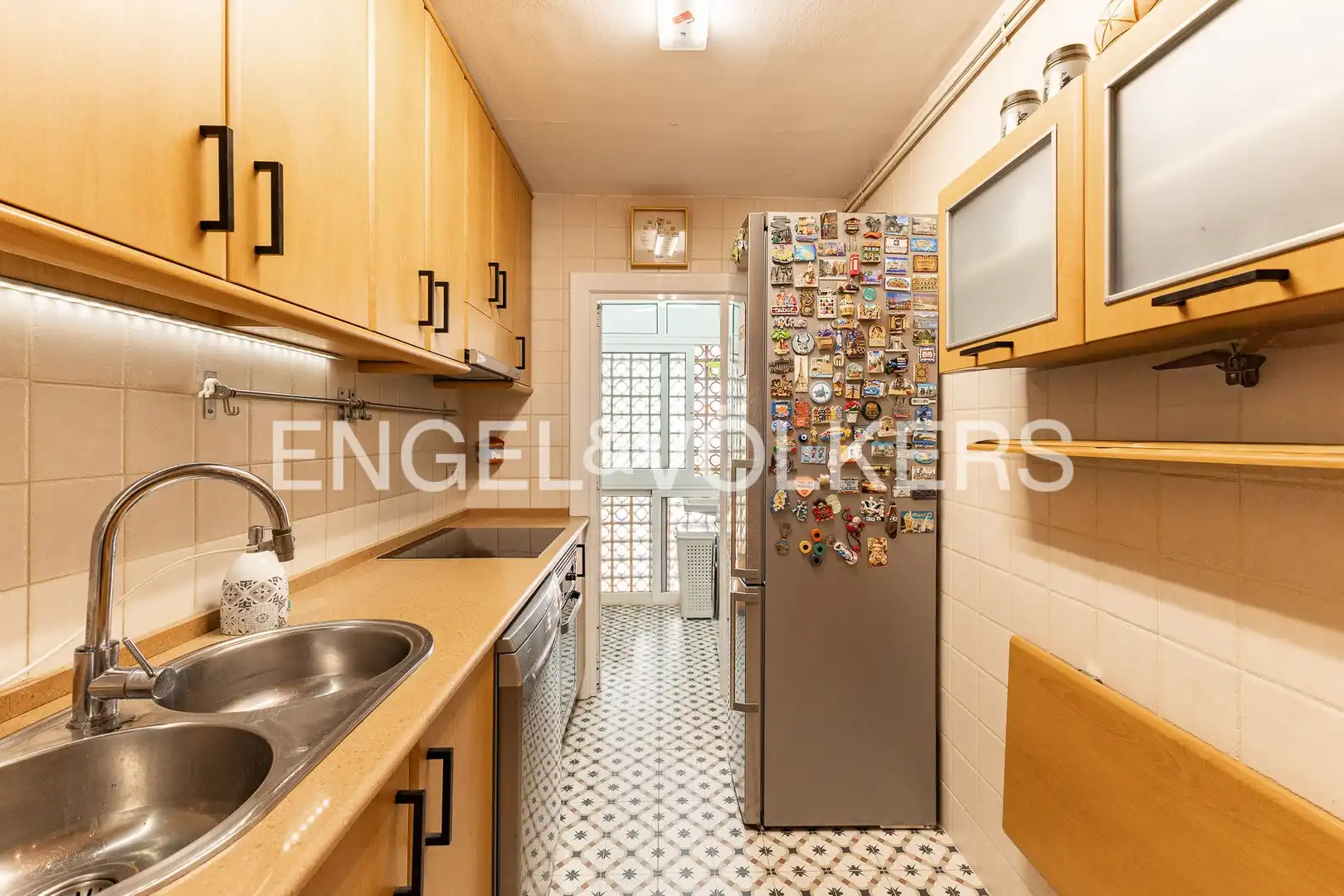 Kitchen of Flat for sale in Sant Andreu de Llavaneres  with Heating, Parquet flooring and Terrace