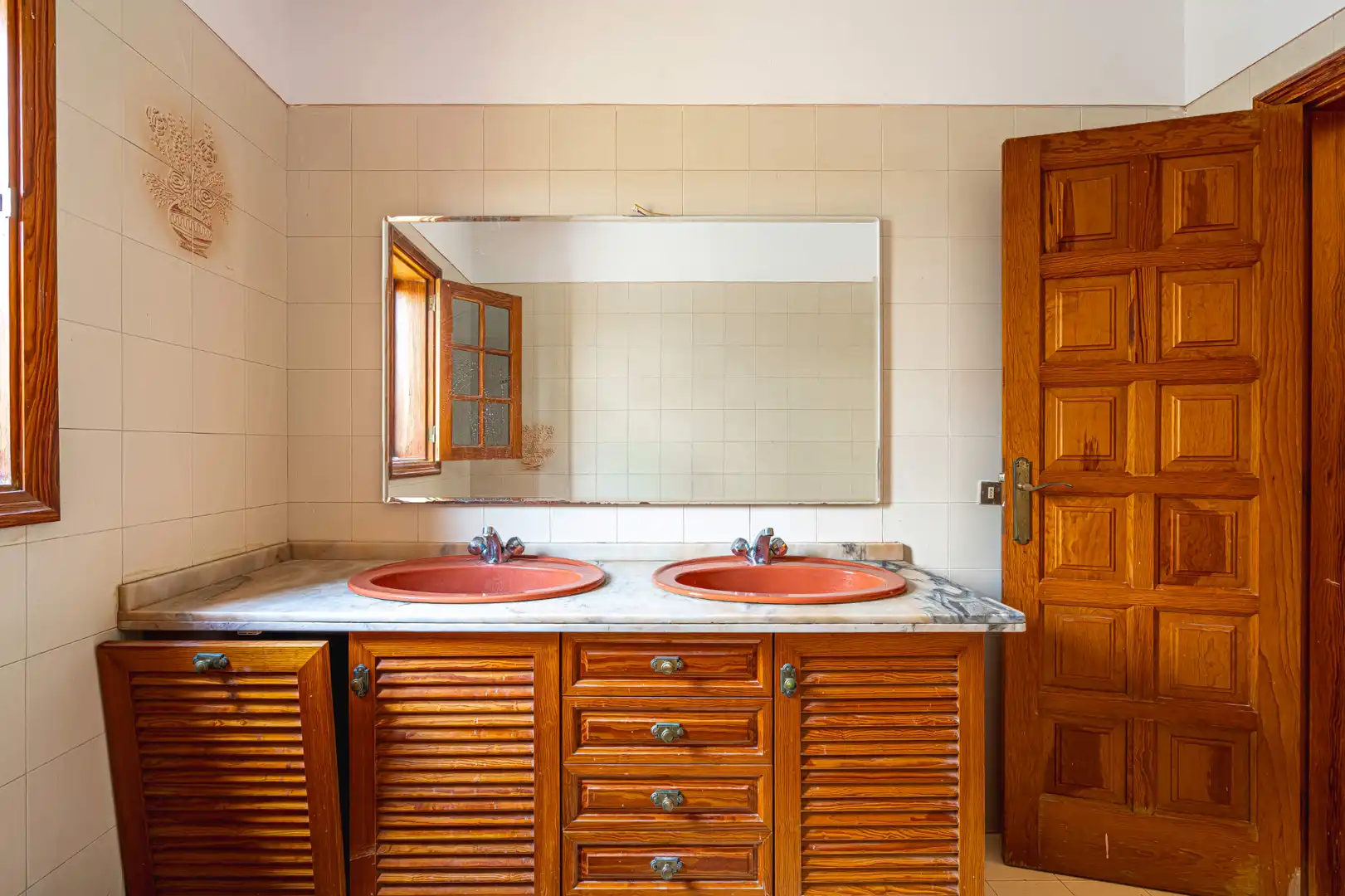 Baño de Casa o chalet en venta en El Rosario con Aire acondicionado, Jardín privado y Terraza