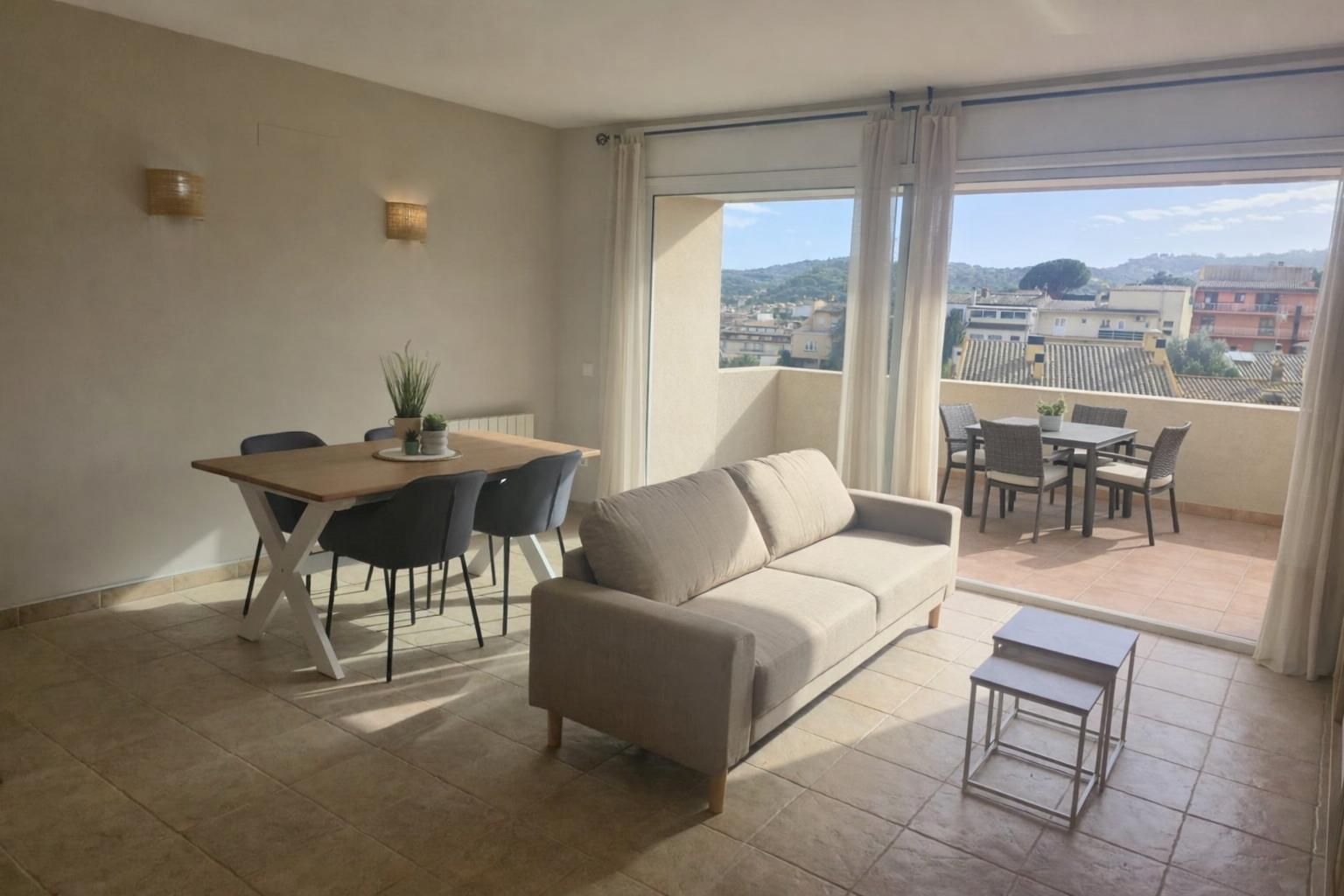 Exterior view of Flat for sale in Calonge i Sant Antoni  with Heating and Private garden