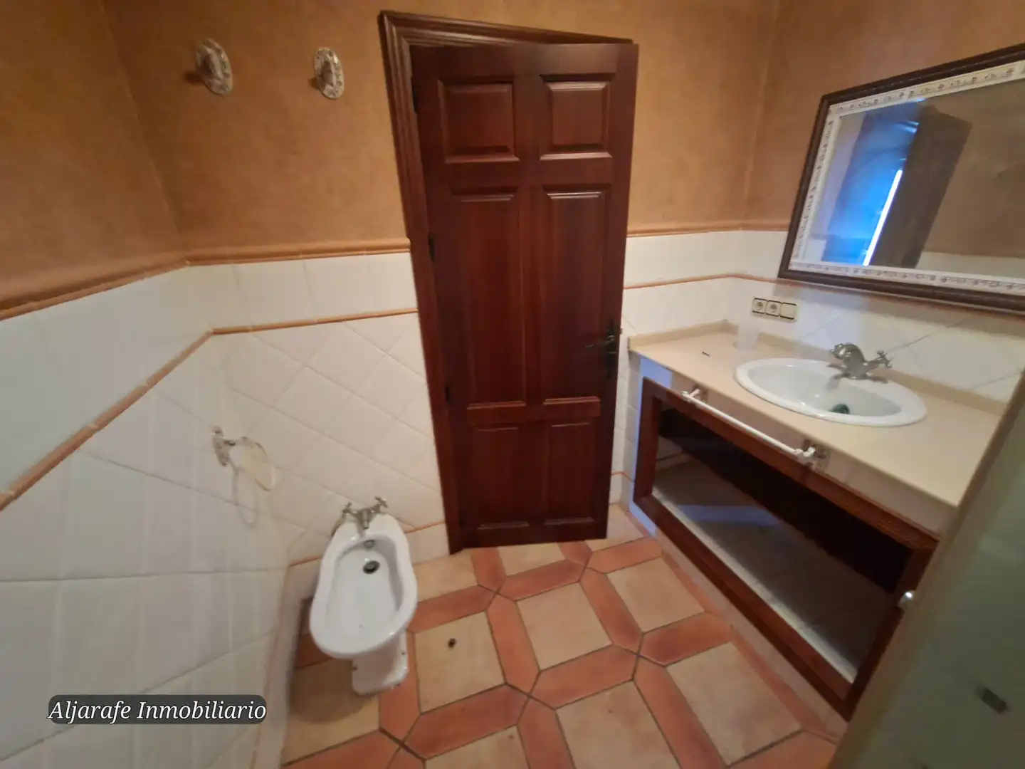 Baño de Casa o chalet en venta en Umbrete con Aire acondicionado, Calefacción y Terraza