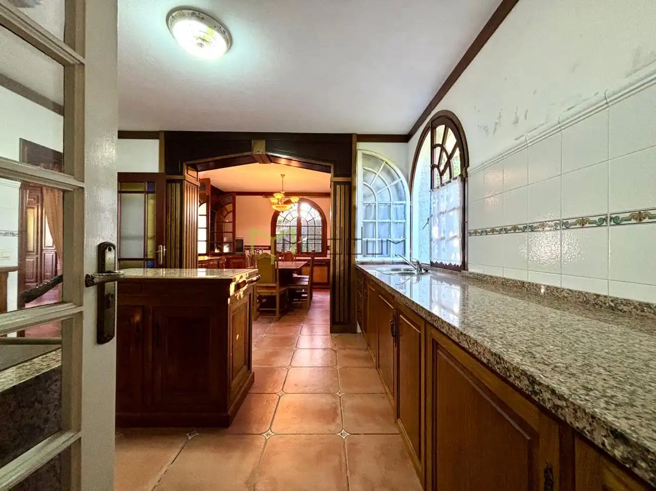 Cocina de Casa o chalet en venta en Silleda con Calefacción, Jardín privado y Parquet