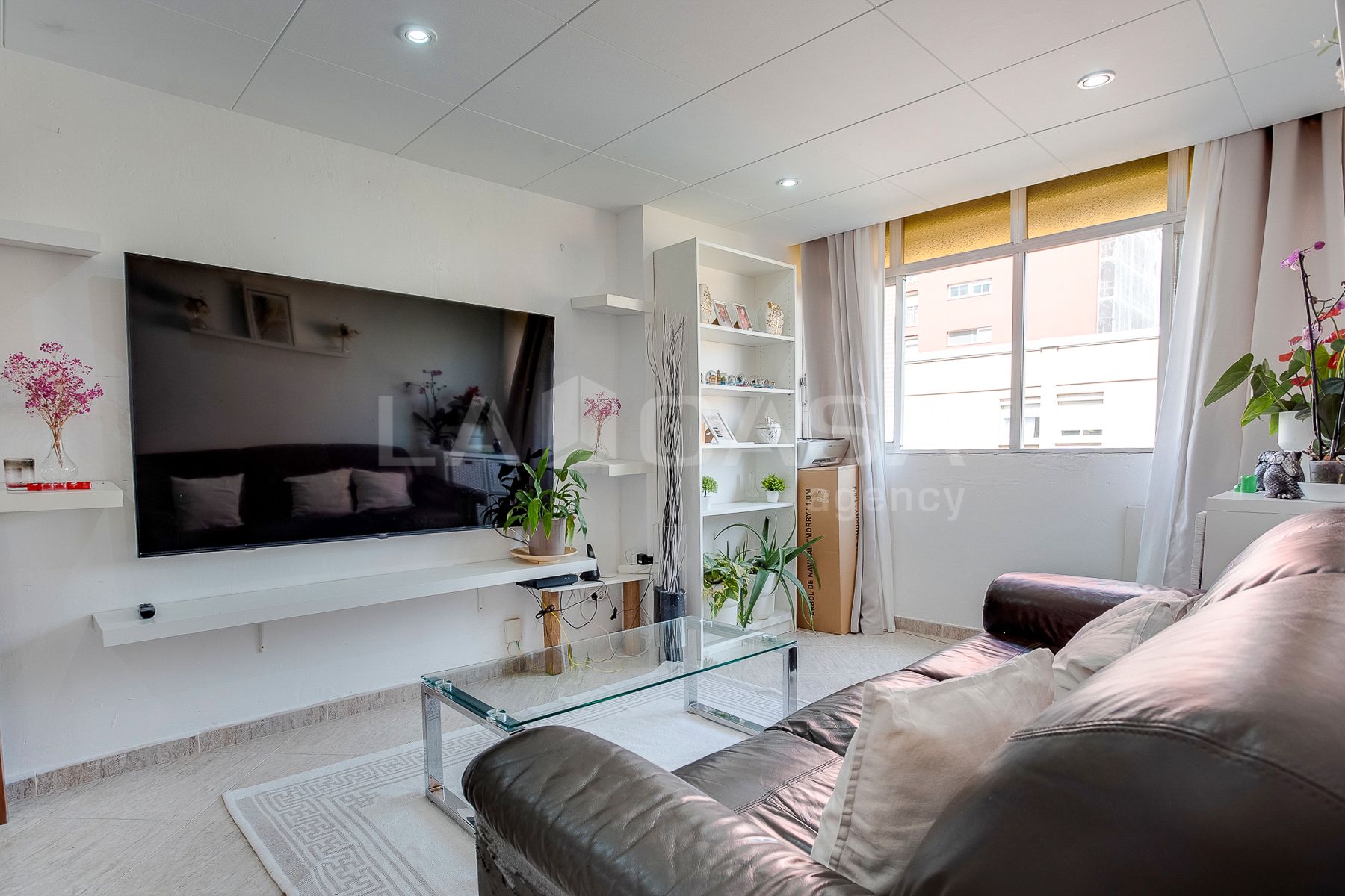 Sala d'estar de Pis en venda en  Barcelona Capital