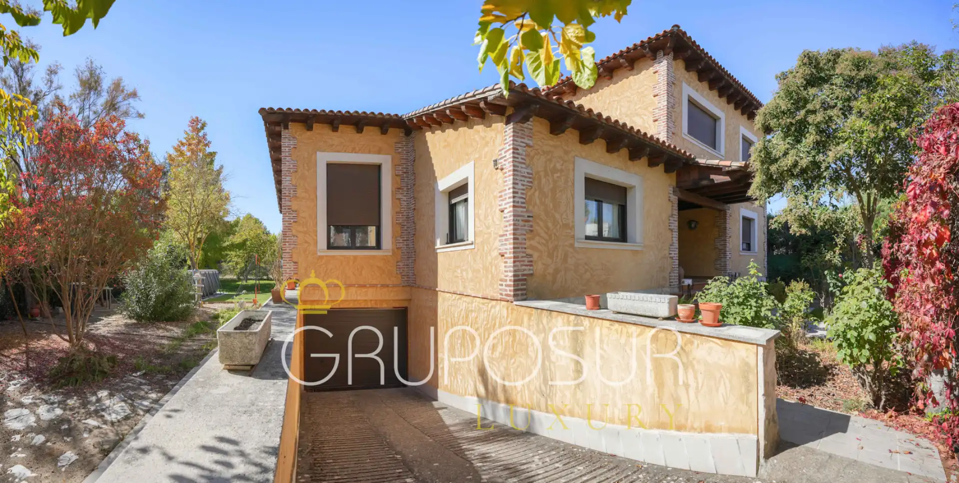 Vista exterior de Casa o chalet en venta en Boecillo con Calefacción, Jardín privado y Terraza