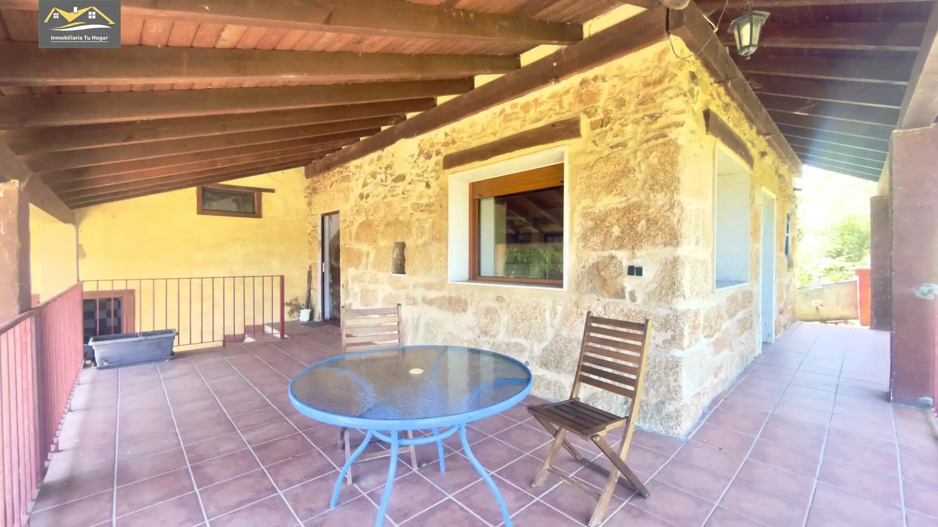 Terraza de Finca rústica en venta en Castrelo de Miño con Jardín privado, Terraza y Amueblado