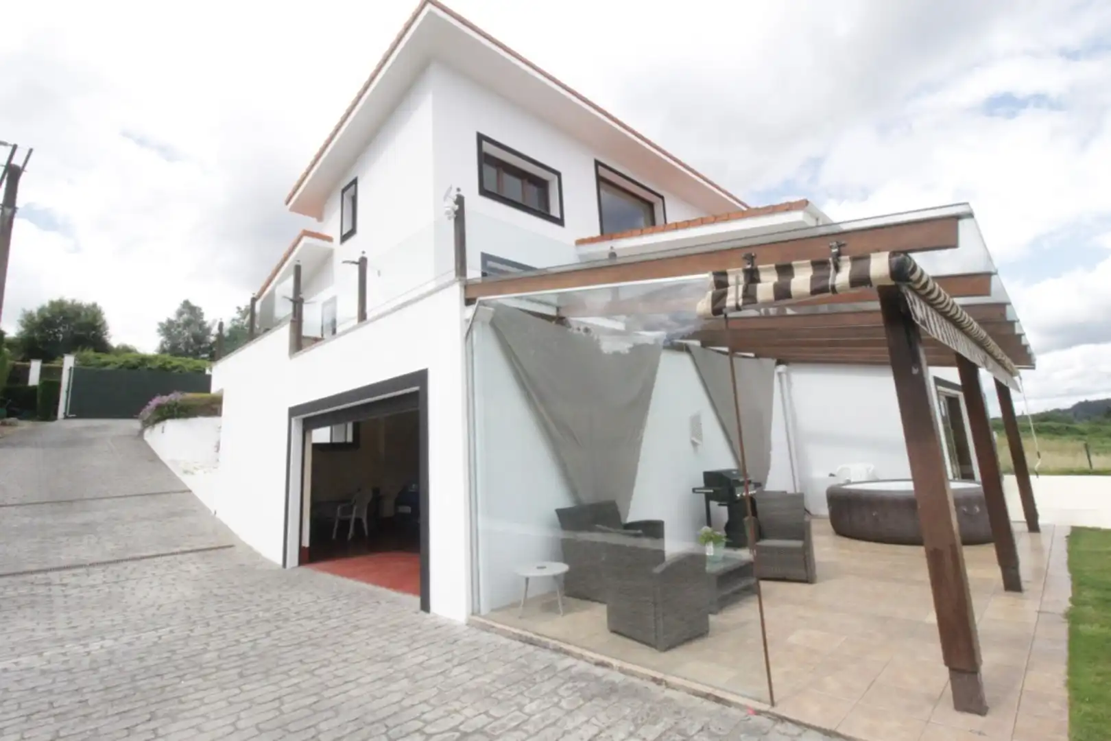 Exterior view of Houses for sale in Betanzos  with Heating, Terrace and Storage room