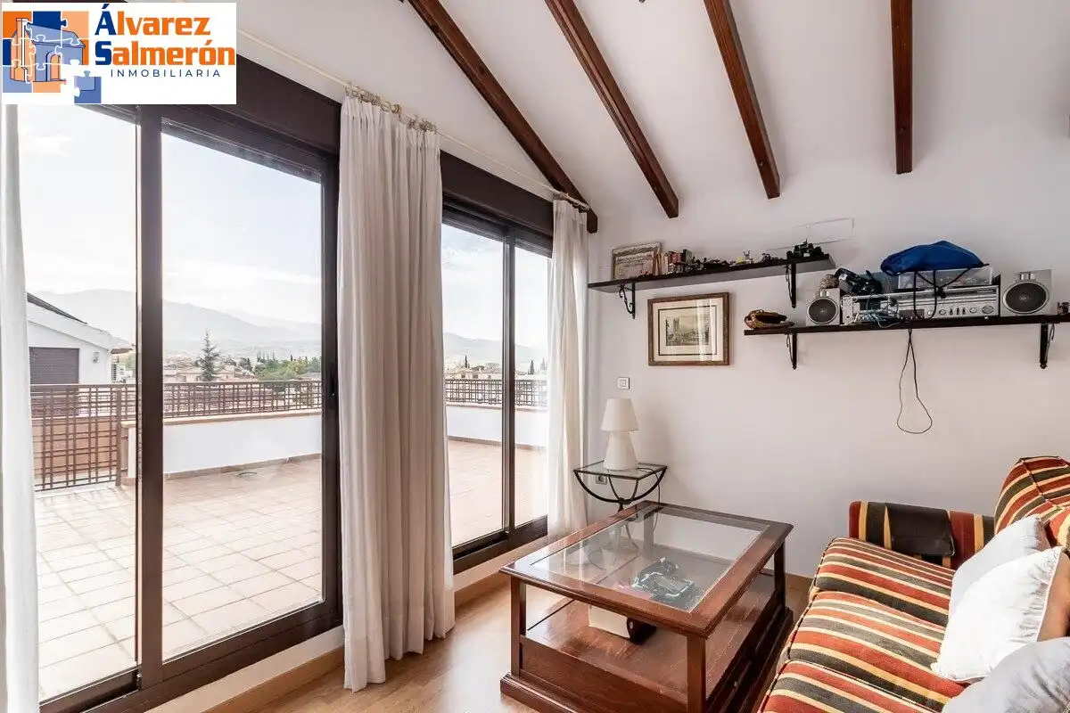 Living room of Houses for sale in Huétor Vega  with Air Conditioner, Heating and Terrace