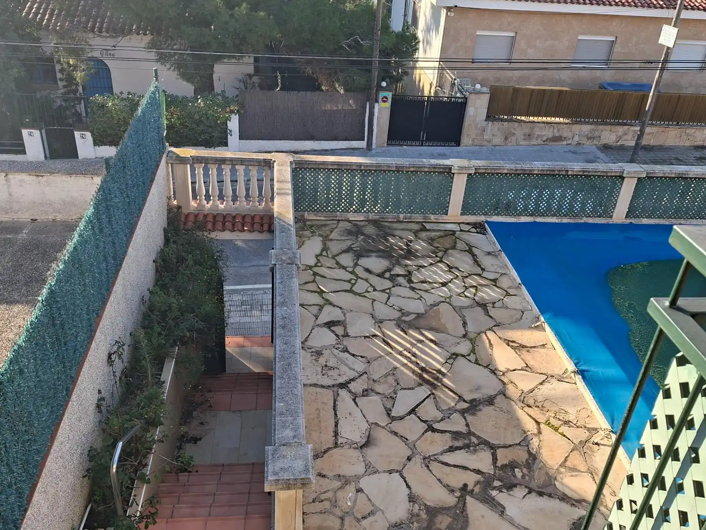 Swimming pool of Houses for sale in Calafell  with Private garden, Terrace and Storage room