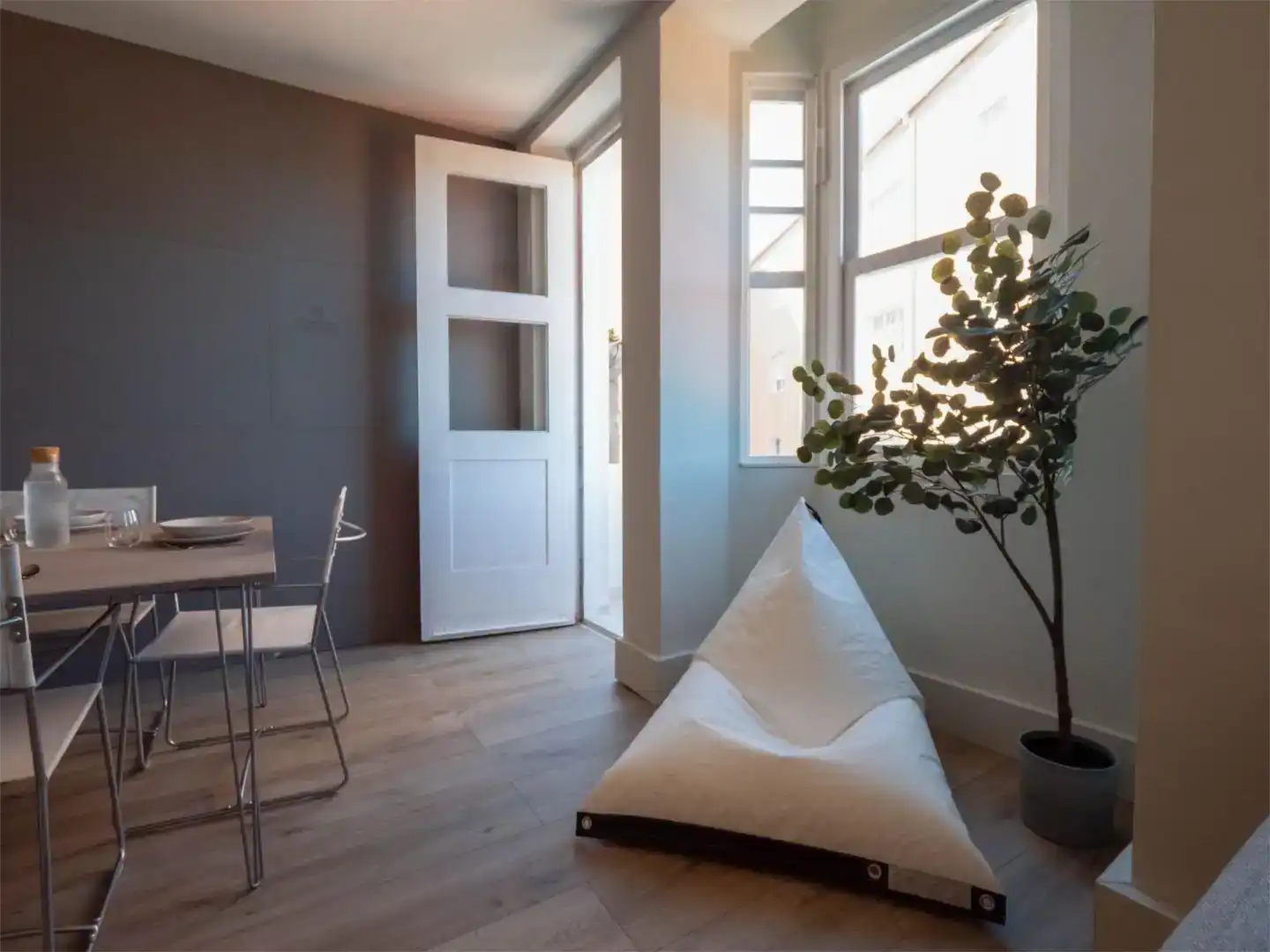 Bedroom of Flat for rent in Pontedeume  with Furnished and Balcony