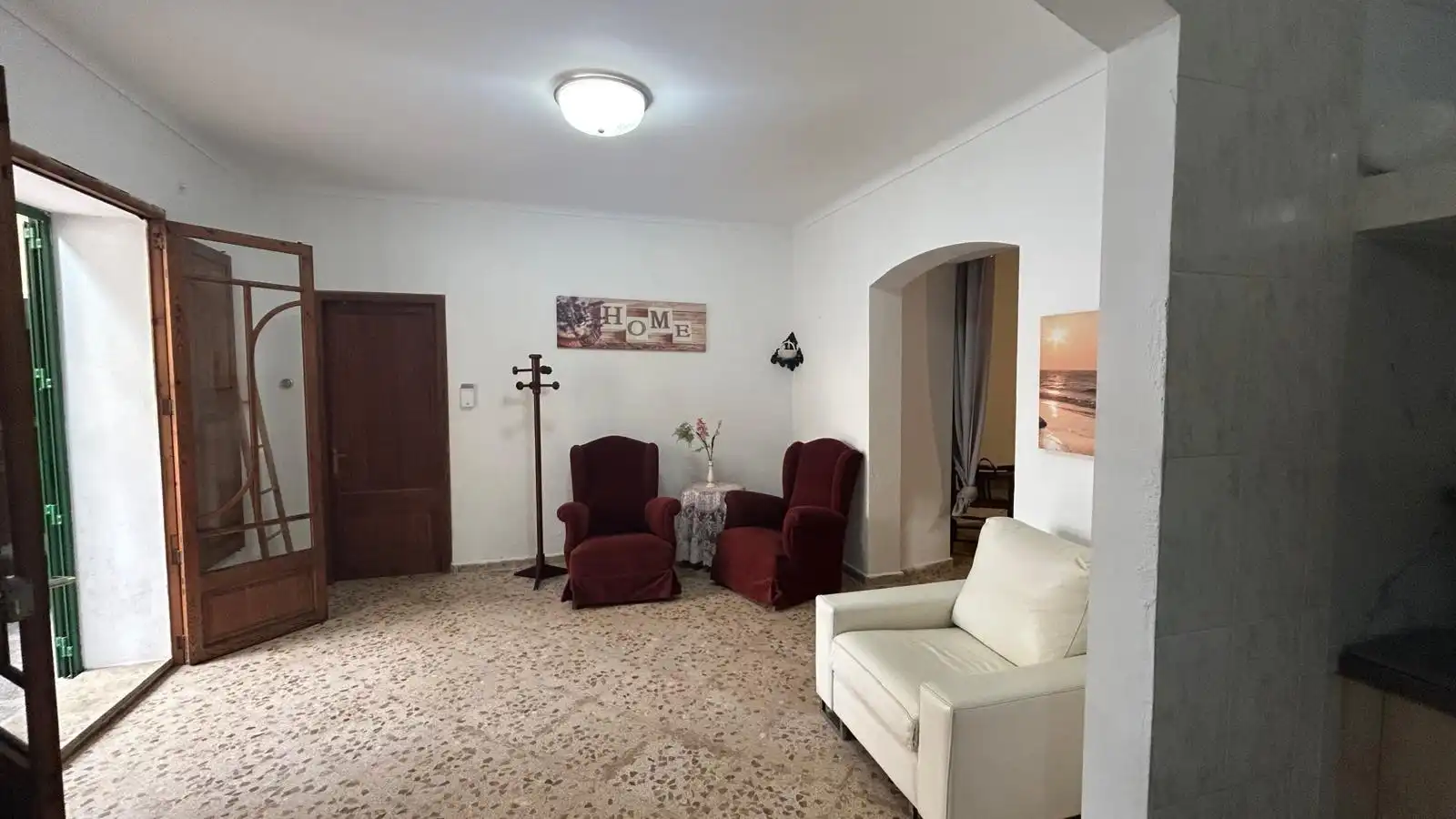 Sala de estar de Casa o chalet en venta en Petra con Jardín privado
